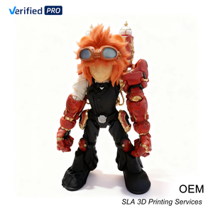 คอสเพลย์ปรับแต่งความแม่นยำ3D พิมพ์รูปปั้นเรซิ่น3D พิมพ์เพชรประดับรูปแกะสลักที่มีพื้นผิวเคลือบ - Product Image 1