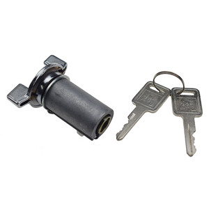 Cerradura de cilindro de encendido y 2 llaves para <span class=keywords><strong>Jeep</strong></span> CJ5 <span class=keywords><strong>CJ7</strong></span> CJ8 Wrangler YJ XJ Grand Wagoneer SJ 7025216 8120081 4489225 US-66L 8120081K - Product Image 5