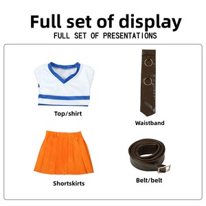 ชุดคอสเพลย์อนิเมะ <span class=keywords><strong>Nami</strong></span> & Zoro จากภาพยนตร์แอ็คชั่นวันฮาโลวีน - Product Image 6
