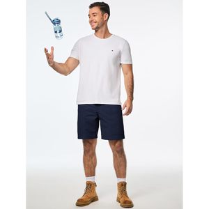 Pantalones Cortos Cargo para Hombre, Cintura Elástica, Cierre de Cremallera, Secado Rápido, Tela Oxford, 5 Bolsillos, Ropa Casual para Exteriores - Product Image 3
