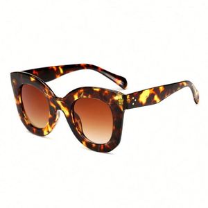 Gafas de Sol de Moda 2022, Estilo Vintage, Montura Grande con Estampado de Leopardo, Protección UV400, Gafas de Sol Extra Grandes con Forma de Ojo de Gato para Mujer - Product Image 6