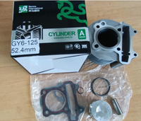 Bloc-cylindre de moto à prix abordable pour KZR125 PCX125 Lead125 Click 125i SH125, alésage 52,4 mm, kits de culasse