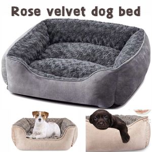 Durable Orthopedic Pet <strong>Bed</strong> for <strong>Small</strong> Medium Large <strong>Dogs</strong> Plush Cat &amp; <strong>Dog</strong> <strong>Bed</strong> for Poodle Golden Retriever Summer Solid Pattern - Product Image 1