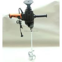Mélangeur de mortier électrique haute puissance industriel et DIY 220V pour pâte à joint, ciment, peinture et revêtements