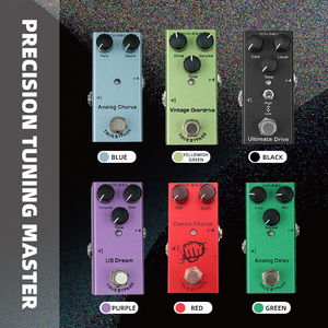 Pedal de guitarra eléctrica mini al por mayor, Overdrive Distortion Stompbox, fuente de alimentación de 9V CC, directo de fábrica - Product Image 2