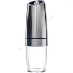 Moulin à sel et à poivre automatique à gravité avec lumière LED bleue, vente en gros, offre spéciale - Product Image 3