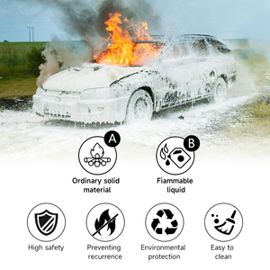 ถังดับเพลิงแบบโฟม6-9L ได้รับการรับรอง EN3สามารถปรับแต่งได้ตามมาตรฐาน BSI - Product Image 4