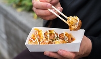 Machine pour fabrication de takoyaki électrique commerciale, 72 trous, rotation automatique, fabriquée au japon, 2020