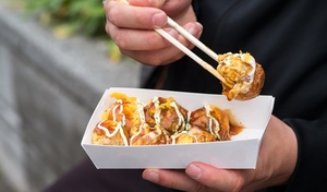 Máquina eléctrica comercial de 72 agujeros, dispositivo automático de rotación automática, Bola de <span class=keywords><strong>Octupus</strong></span> japonesa, takoyaki - Product Image 4