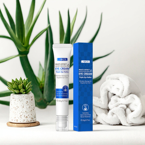 Crème pour les yeux Laikou pour femmes, marque privée, hydratant multi-effets, anti-rides, réduction des cernes, réduction des poches, aloe vera, pour tous types de peau - Product Image 3