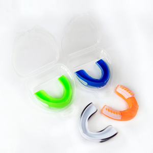 Protector Bucal Deportivo Personalizado de Doble Pieza para MMA y <span class=keywords><strong>Boxeo</strong></span>, Opción de Logotipo Personalizado, Material EVA, Protector y Anti-Rechinamiento - Product Image 1
