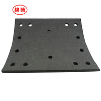 Plaquettes de frein personnalisées pour camions lourds, plaquettes de frein WVA4515 WVA19036 pour essieu de remorque