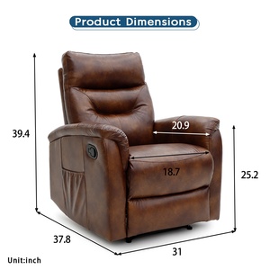 Geeksofa đồ nội thất hiện đại sợi nhỏ vải của nhãn hiệu Beauty Salon ngồi có thể ngả ghế cho phòng khách - Product Image 6