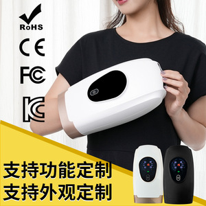 Masseur de main intelligent portable avec pression d'air et thérapie thermique, multi-modes, sans fil, rechargeable, pour le bureau, la maison et les voyages - Product Image 1
