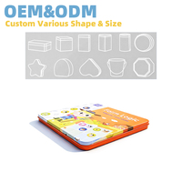 Boîte-cadeau ODM en métal gaufré de luxe, emballage personnalisé, couleurs durables, design réutilisable, idéal pour les coffrets cadeaux de thé et de café haut de gamme