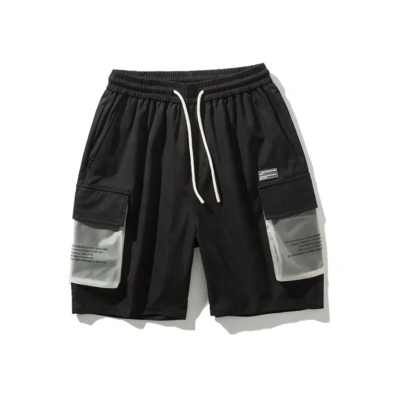 Custom Drawstring Workout Jogger Pants Basketball Mesh Sport Shorts Unisex Summer Basic Men Shorts Fashion Cropped Fit Polyester