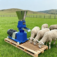 Machine à granulés d'aliments pour animaux d'élevage, vaches, moutons, poissons, volailles, capacité 200 kg/h