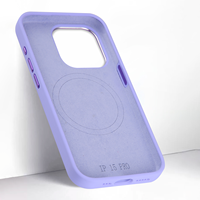Coque de téléphone en silicone véritable magnétique, antichoc et étanche, sensation peau, pour 17/16Pro/15ProMax/14/13 Pro Max