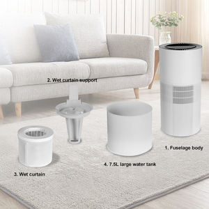 Bán buôn nhà phòng khách phòng bé phòng ngủ cảm ứng điều khiển <span class=keywords><strong>7.5L</strong></span> bể nước Công suất máy tạo độ ẩm không khí - Product Image 3