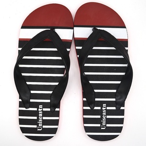 <span class=keywords><strong>Chanclas</strong></span> clásicas con estampado de seda a rayas blancas y azules para hombre - Product Image 5