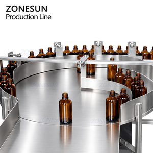 Machine de remplissage automatique de liquides pour cosmétiques, sérums et soins du visage ZONESUN ZS-FAL180YT avec pompe magnétique et flacon compte-gouttes - Product Image 2