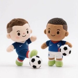 Phim hoạt hình cầu thủ bóng đá linh vật nhồi bông búp bê đồ chơi tùy chỉnh Câu lạc bộ bóng đá 2026 Thế Giới Búp bê linh vật búp bê đồ chơi sang trọng - Product Image 4