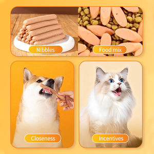 Golosinas para Perros, 100 Unidades, Snacks para Mascotas, Salchicha de Jamón para Mascotas, Sin Granos, Hiperalimentación, Alto Contenido de Calcio, Golosinas para Perros y Gatos - Product Image 6
