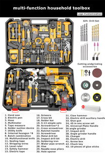 Kit Combinado de Herramientas <span class=keywords><strong>El</strong></span>éctricas Inalámbricas: Taladro, Llave de Mano y Caja de Herramientas - Product Image 3
