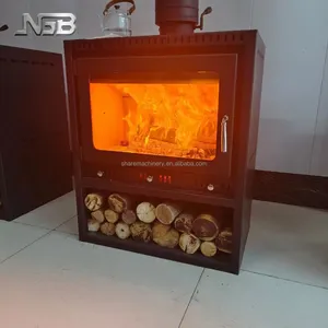 European Style Wood Stove With Water Circulation Heating For Sale
