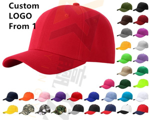 Custom Logo Designer <b>Plain</b> Blank Adjustable Advertising <b>Baseball</b> <b>Cap</b> Printing Embroidery Pattern Sports Gorras 6 Panel Hat - Product Image 1