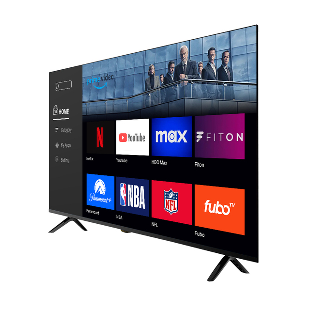 OEM Custom Sizes 32 40 43 50 55 65 70 75 85 Inch LED LCD Android 4K Google WebOS Smart TVs for Home Use HD Definition for Hotels