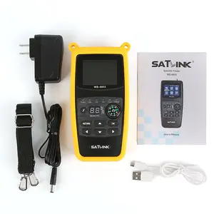 Satlink WS-6933 DVB-S2 FTA CKU Ban Nhạc Satlink Kỹ Thuật Số Vệ Tinh Finder Meter Ws6933 V8 Finder