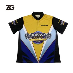 Racing jerseys met uw logo/hoge kwaliteit motorcross uniform voor teamwork/mode afdrukken racing motorcross truien