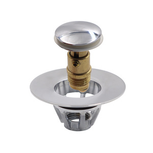 Tappo di <span class=keywords><strong>scarico</strong></span> Pop-Up per lavabo da <span class=keywords><strong>bagno</strong></span> universale con cestello antiintasamento nucleo di rimbalzo in ottone con cestello filtro per <span class=keywords><strong>scarico</strong></span> - Product Image 2