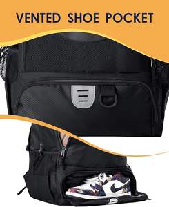 Sac de sport pliable et imperméable pour homme avec compartiment à chaussures et grande capacité – Échantillon gratuit - Product Image 6