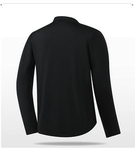 เสื้อยืดถักแบบแห้งเร็วสำหรับผู้ชายเสื้อยืดคอกลมสำหรับใส่เล่นกีฬา - Product Image 4