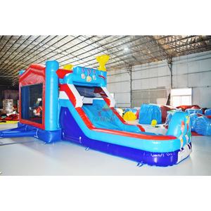 Castillo inflable de PVC resistente para gimnasia, combo de brincolín para niñas, ideal para alquiler de eventos, patios traseros, parques y cumpleaños infantiles. - Product Image 6