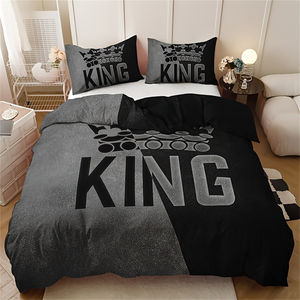 Высокое качество <span class=keywords><strong>3</strong></span> штуки одеяло крышка набор мраморные палетки полиэстер одеяло крышка постельное белье набор - Product Image 3