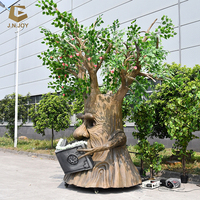 SGAI98 arbre animatronic réaliste, simulation de parc d'attractions, arbre parlant animatronic à vendre
