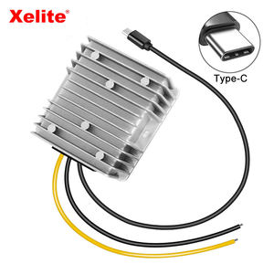 Convertitore <span class=keywords><strong>DC</strong></span>-<span class=keywords><strong>DC</strong></span> Impermeabile da 12V/24V a 5V 9V 12V 15V 20V 3A 65W, Modulo Step-Down, Adattatore di Alimentazione Compatibile con UAV (USB Type-C) - Product Image 1