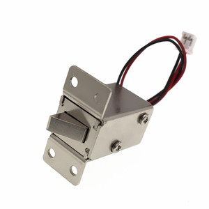 Điện <span class=keywords><strong>solenoid</strong></span> từ bàn khóa Micro an toàn Bolt Khóa cửa cổng phát hành lắp ráp điều khiển điện mini tủ khóa - Product Image 3