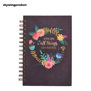 Prodotto Skywing: <span class=keywords><strong>Quaderno</strong></span> Personalizzato di Alta Qualità 6 X 8,25 Pollici, Regalo Artistico Cristiano, <span class=keywords><strong>Grande</strong></span> <span class=keywords><strong>Quaderno</strong></span> Ispirazionale con Rilegatura a <span class=keywords><strong>Spirale</strong></span>, 192 Pagine - Product Image 1