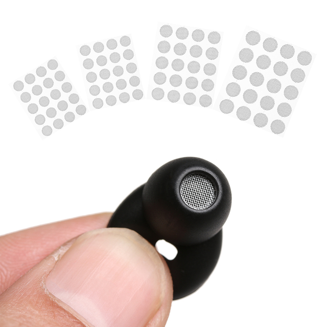 Free Shipping 20pcs Steel Mesh 3.7 to 5mm Anti Dust Network Shell Headset Filter Screen Headset Replacement Earphone Accessories