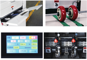 Thiết Kế Mới Giấy Tự Động Thư Mục Máy Dập Ghim Tập Sách Nhà Sản Xuất Máy Khâu Dây Máy Làm - Product Image 5