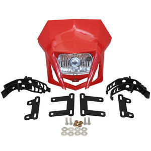 ฝาครอบไฟหน้า ZUQING Ghost Face สีขาว HL106 สำหรับ Honda XR CRF 150 230 250 450 รถมอเตอร์ไซค์วิบาก แต่ง - Product Image 2