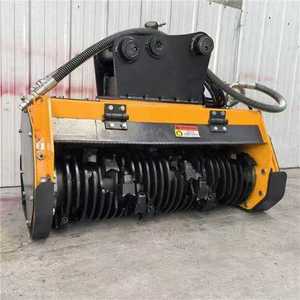 Broyeur forestier hydraulique robuste et attache pour déchiqueteuse de broussailles pour excavatrices de 3 à 30 tonnes - Product Image 4