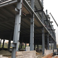Structure en acier préfabriquée pour bâtiments multi-étages, structure en acier pour école/hôtel/appartement