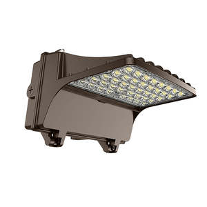 80/60/40/20W LED Paquete de pared de corte completo Potencia seleccionable 5000K Color 100-277V AC DLC y ETL Lámparas de pared para exteriores enumeradas - Product Image 1