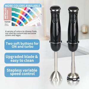 <span class=keywords><strong>Mixeur</strong></span> Plongeant Multifonction Brillant pour Cuisine, Smoothies, 5+ Vitesses, Sans BPA, Acier Inoxydable, Qualité Hôtelière Allemande - Product Image 5