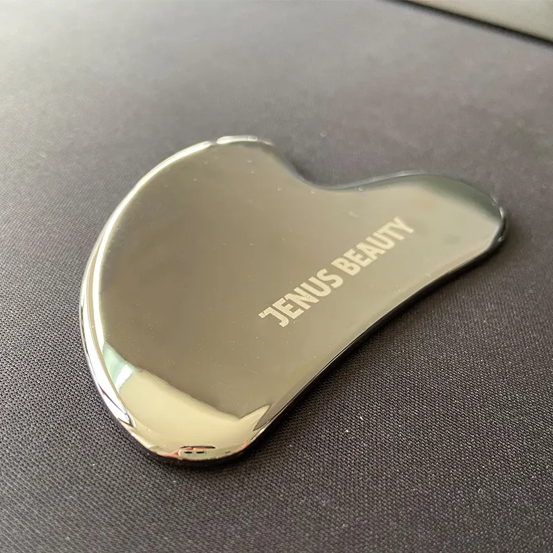 factory wholesale stainless steel gua sha face massager metal guasha